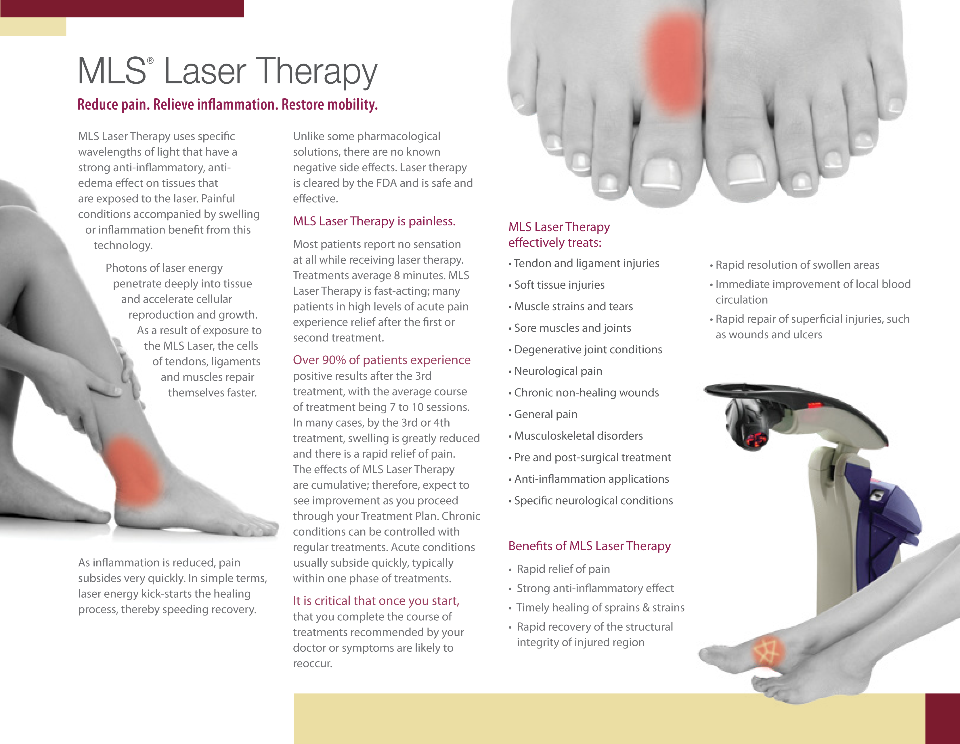 laser treatment for foot pain